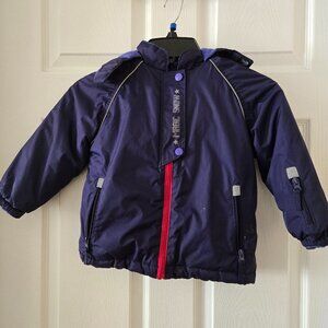 Kiki & Koko Children 3-4 Yr Jacket Coat, Kiki & Koko Navy Blue Bunny & Kitty 403